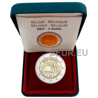 Belgique 2 euros proof 2007 - Traité de Rome 