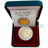 Belgique 2 euros proof 2011 - Journée internationale de la femme 