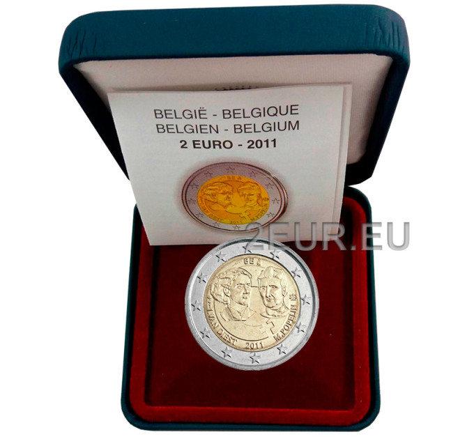 Belgique 2 euros proof 2011 - Journée internationale de la femme 