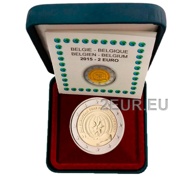 Belgique 2 euros proof 2015 - Année du développement 