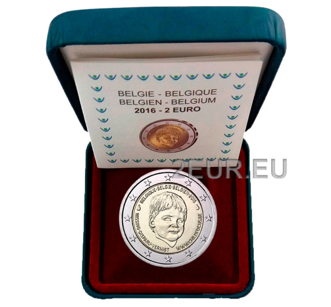 Belgique 2 euros proof 2016 - Focus enfant
