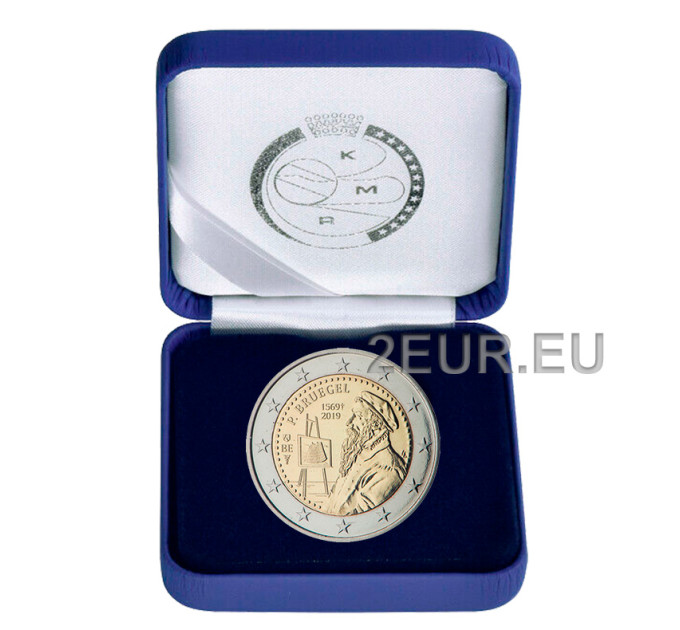 Belgique 2 euros proof 2019 - 450 ans depuis la mort de Peter Bruegell'aîné