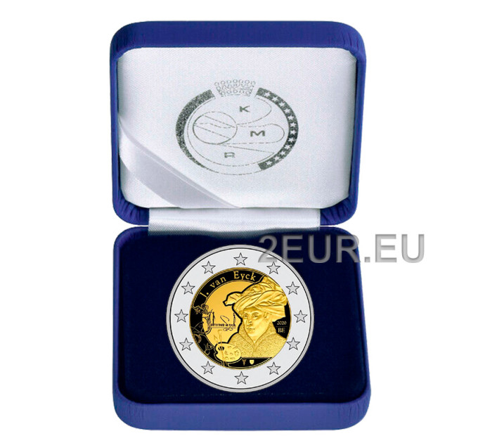 Belgique 2 euros proof 2020 - Jan van Eyck 