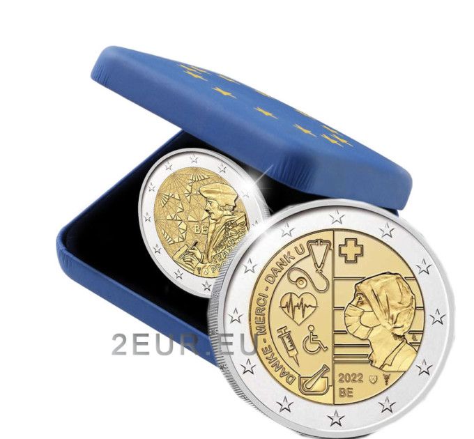Belgique 2 euros proof 2022 - Les soins de santé pendant la covid-pandémie