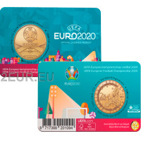 Belgique 2,5 euros BU 2021 - UEFA 2020 - NL