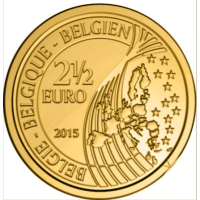 Belgique 2,5 euros UNC 2015 - 200 ans de bataille à Waterloo