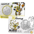 Belgique 5 euros BU 2022 - 70 ans du Marsupilami - Relief