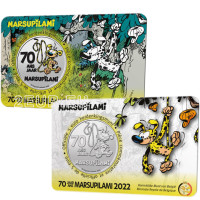 Belgique 5 euros BU 2022 - 70 ans du Marsupilami - Couleur