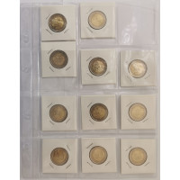 FEUILLE POUR PIECES DE 2 EUROS - PORTE-PIÈCES