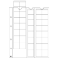 FEUILLET DE MONNAIES 1 cent - 2 EURO - OPTIMA (LEUCHTTURM) - 40 PIÈCES