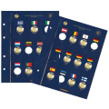 FICHE VISTA POUR PIÈCES DE 2 EUROS - Drapeau de l'UE 30 ans