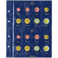 FEUILLE VISTA POUR SÉRIE EURO 1 CENT - 2 EURO
