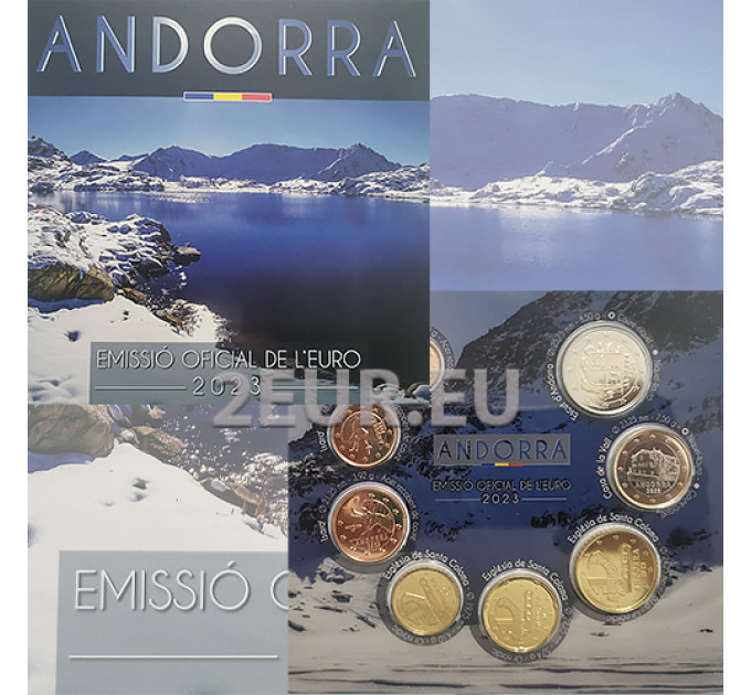 Andorra Euro Coffret Officiel BU 2023 
