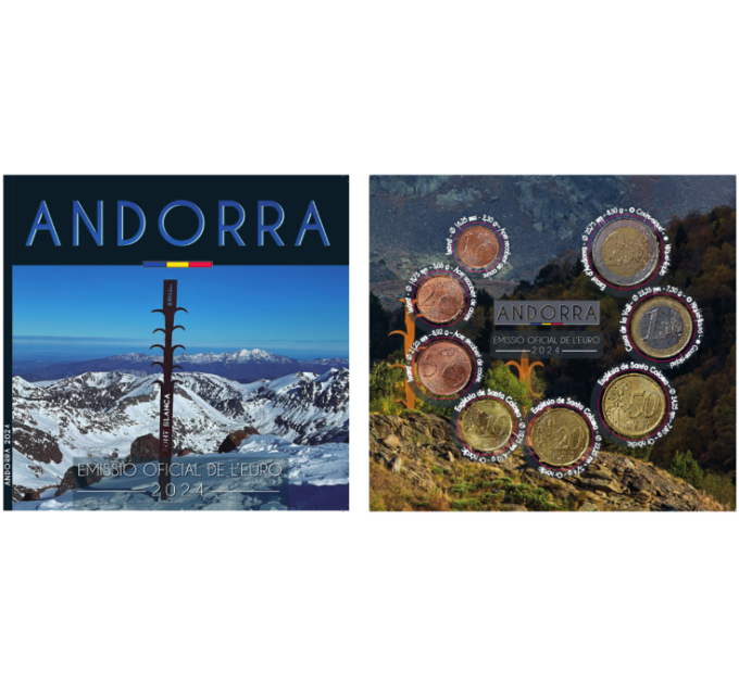 Andorra Euro Coffret Officiel BU 2024