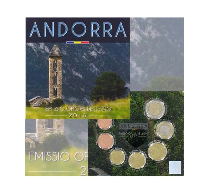 Andorra Euro Coffret Officiel BU 2016