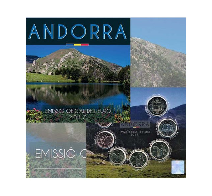 Andorra Euro Coffret Officiel BU 2017