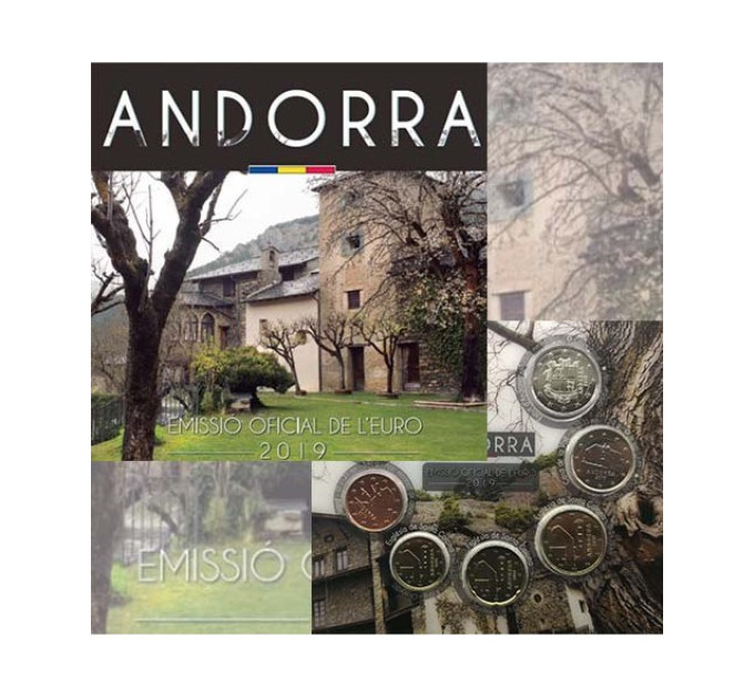 Andorra Euro Coffret Officiel BU 2019 