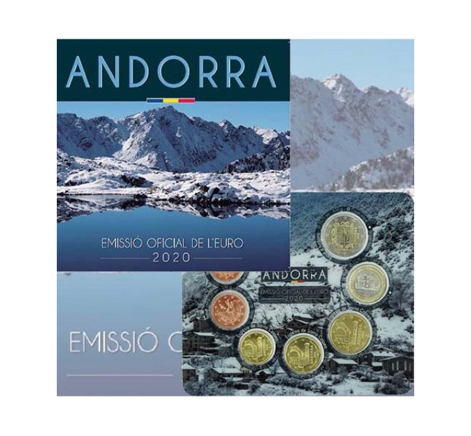 Andorra Euro Coffret Officiel BU 2020 