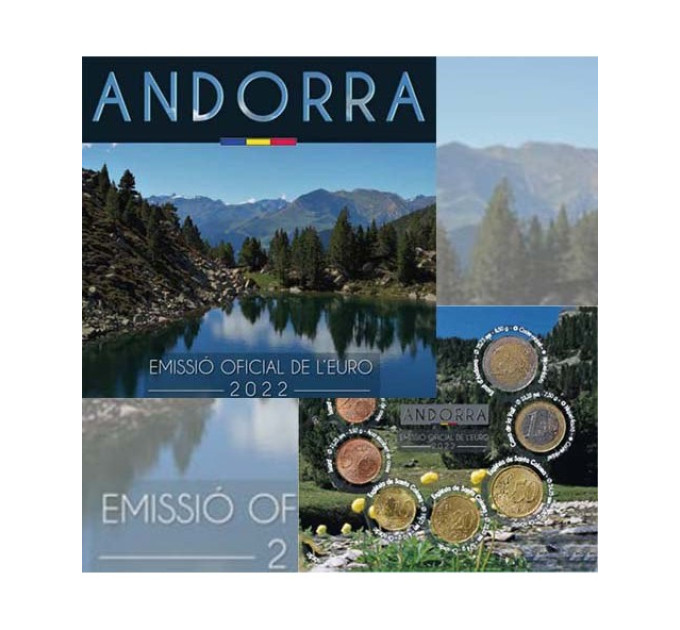 Andorra Euro Coffret Officiel BU 2022 