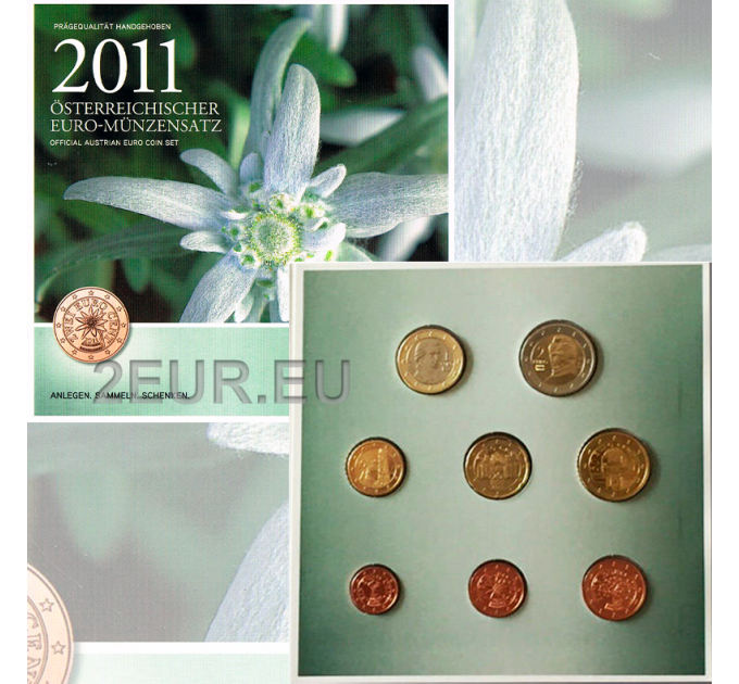 Autriche Série euro BU 2011
