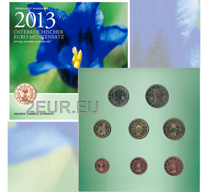 Autriche Série euro BU 2013