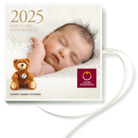 Autriche Série euro BU 2025 - ENSEMBLES DE MONNAIES POUR BÉBÉ