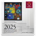 Autriche Série euro BU 2025 - Friedensreich Hundertwasser