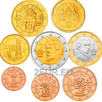 Autriche Série euro UNC 2006 