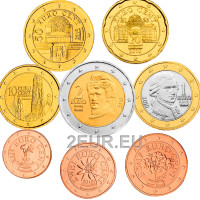 Autriche Série euro UNC 2010