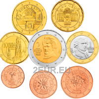 Autriche Série euro UNC 2011
