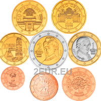 Autriche UNC 2017 - Série euro