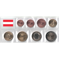 Autriche Série euro UNC 2025