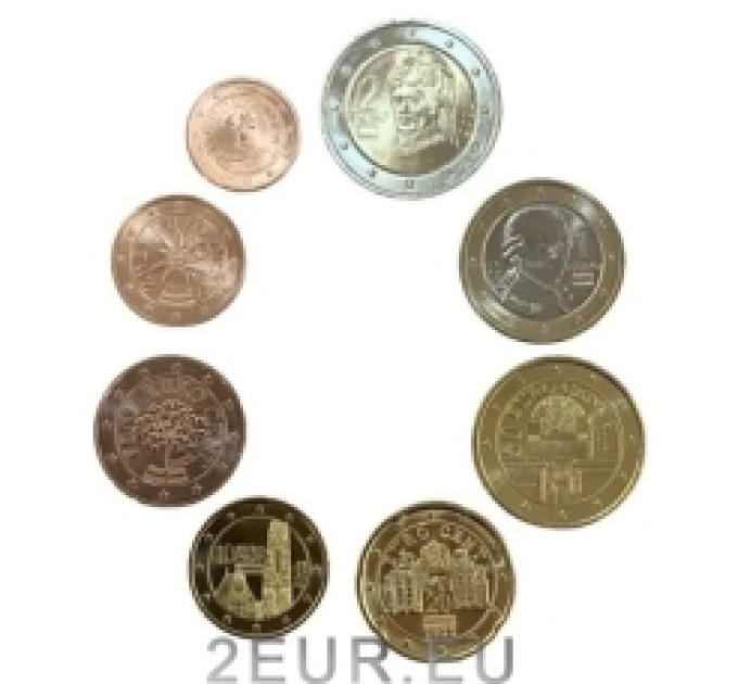 Autriche Série euro UNC 2022