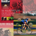 Belgium coffret euro BU 2002 - Coupe du monde de cyclisme en Belgique