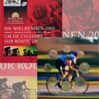 Belgium coffret euro BU 2002 - Coupe du monde de cyclisme en Belgique