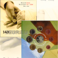Belgium coffret euro BU 2004 - 50 ans de télévision belge