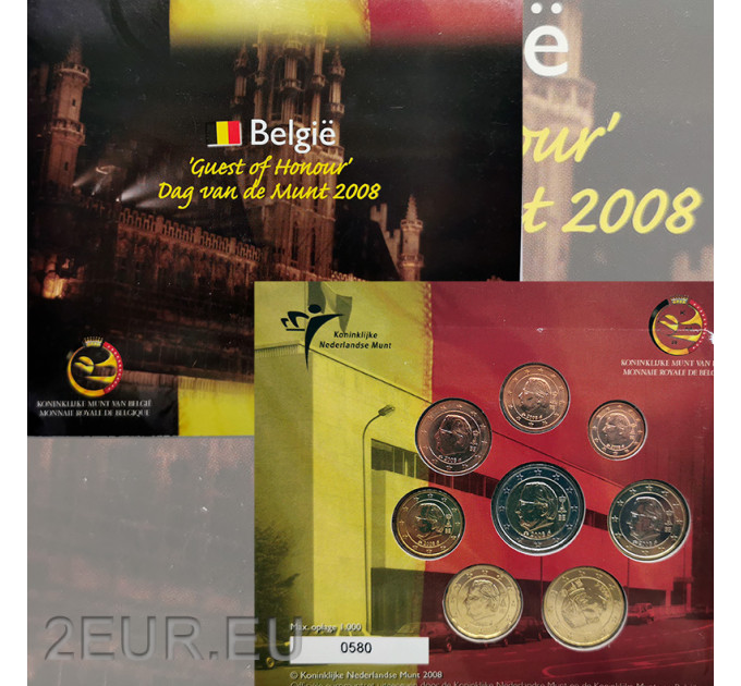 Belgium coffret euro BU  2008 - Dag van de Munt
