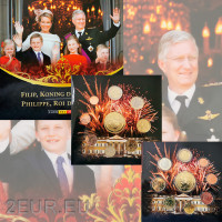 Belgium coffret euro BU 2014 - le roi Philippe Belgium coffret euro BU 2014 - le roi Philippe