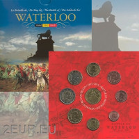 Belgium coffret euro BU 2015 - Bataille de Waterloo Belgium coffret euro BU 2015 - Bataille de Waterloo