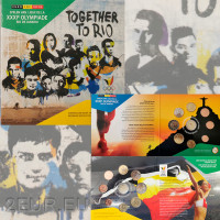 Belgium coffret Euro BU 2016 - Jeux olympiques d'été de Rio de Janeiro Belgium coffret Euro BU 2016 - Jeux olympiques d'été de Rio de Janeiro
