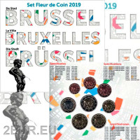 Belgium coffret Euro BU 2019 - Brussels Belgium coffret Euro BU 2019 - Brussels