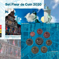 Belgium coffret euro BU 2020 - Antwerpen
