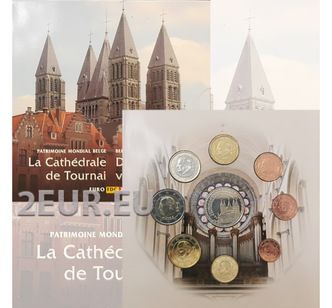 Belgium coffret Euro BU 2009 - Cathédrale de Dornic