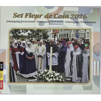 Belgium coffret euro BU 2026 - folklore belge - Ommegang/processions Belgium coffret euro BU 2026 - folklore belge - Ommegang/processions