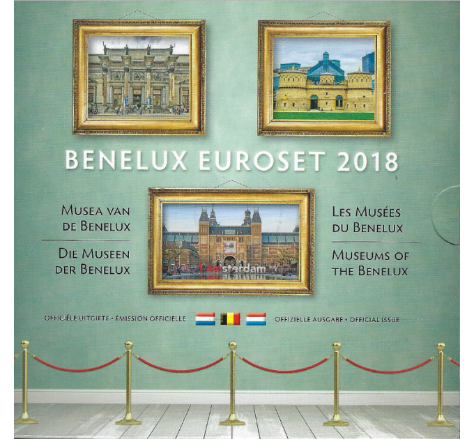 BENELUX coffret euro BU 2018