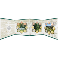BENELUX coffret euro BU 2022 - Les jardins du Benelux