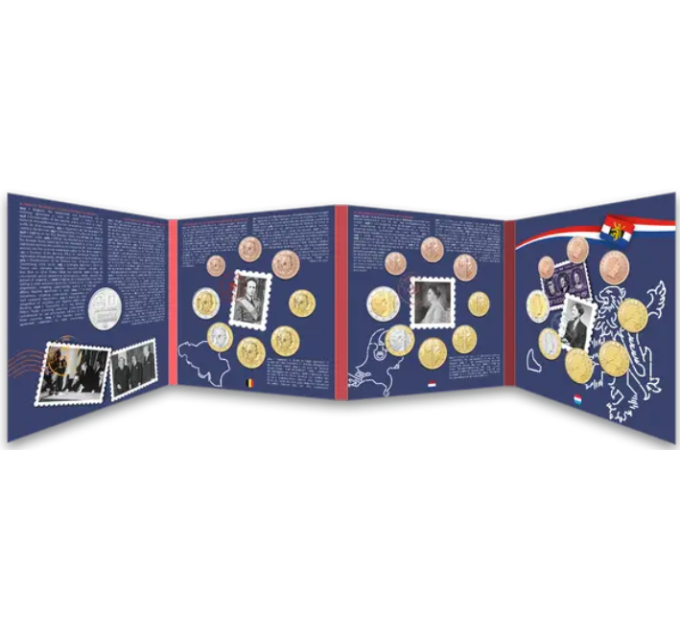 BENELUX coffret euro BU 2024 - 80E ANNIVERSAIRE DE LA CONVENTION DOUANIERE BENELUX