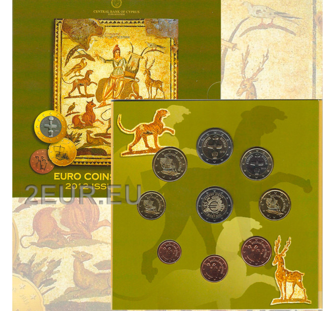 Chypre coffret euro BU 2012  