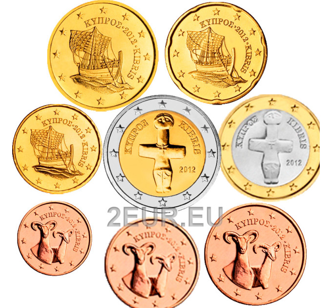 Chypre coffret euros UNC 2012  