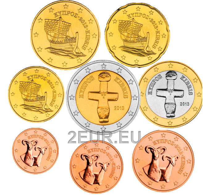 Chypre coffret euros UNC 2013